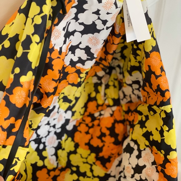 MCQ ALEXANDER MCQUEEN Puffy Floral Print Tote Bag with Mini Pouch Bag - New - Picture 11 of 13